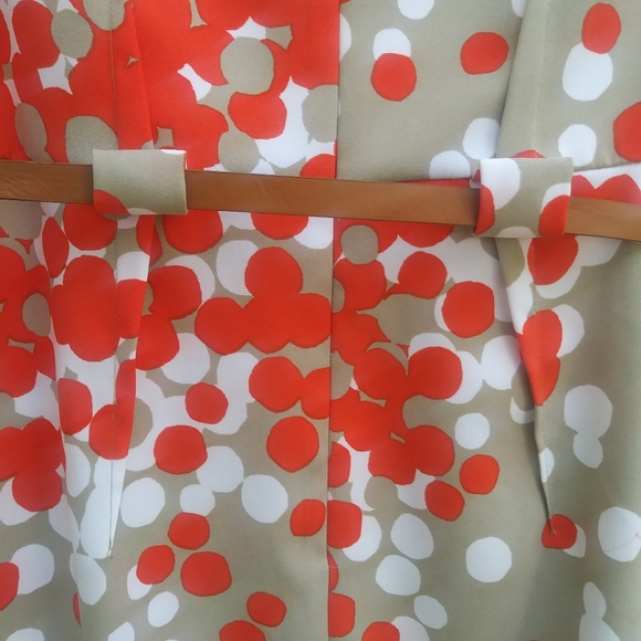 Soho Apparel LTD Retro Colorful Circle Print Dress - Picture 5 of 7